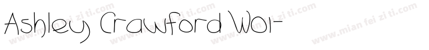 Ashley Crawford W01字体转换